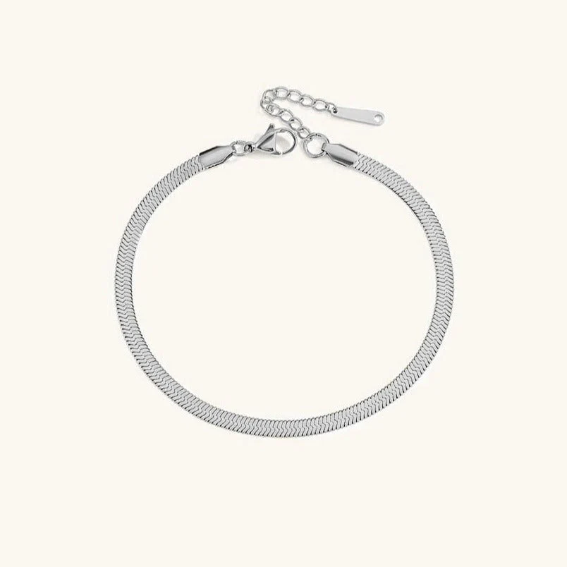 GIA GOLD HERRINGBONE FUSSKETTCHEN - Image 8