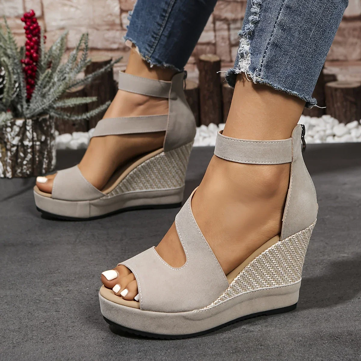 Gianna | Neue Sommer-Keilsandalen für Frauen - Image 4
