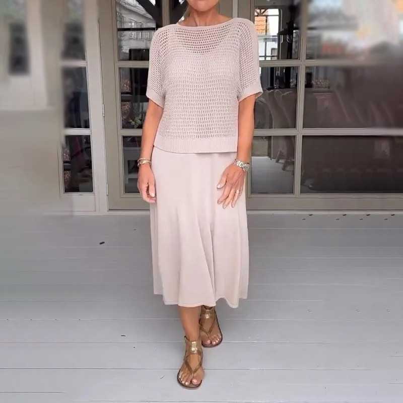 Gianna | Zweiteiliges Sommerstrickkleid für Frauen - Image 2