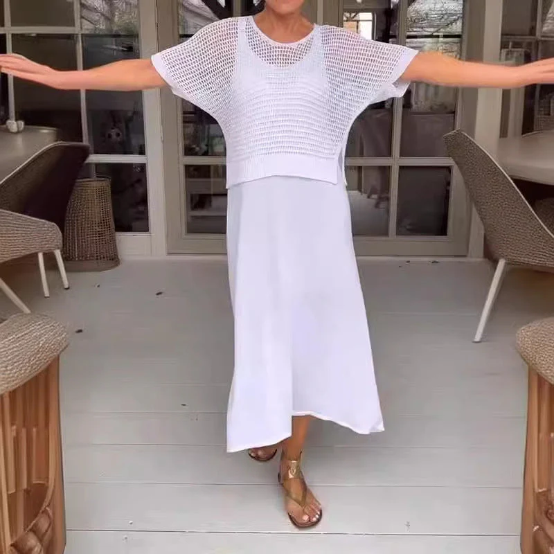 Gianna | Zweiteiliges Sommerstrickkleid für Frauen - Image 3