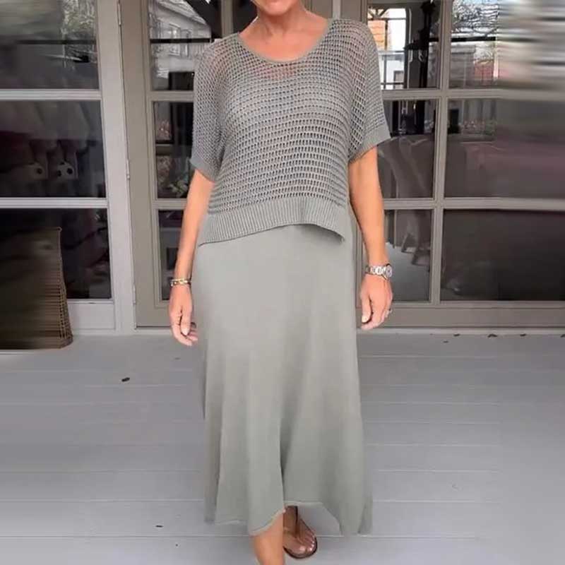 Gianna | Zweiteiliges Sommerstrickkleid für Frauen - Image 6