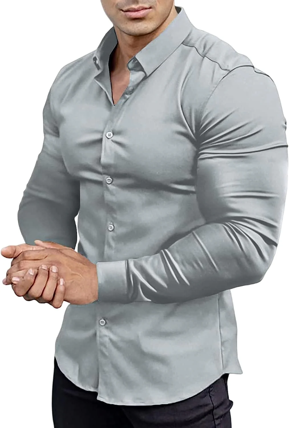 Gideon - Slim-Fit Herrenhemd für Frühling 2025 - Image 10
