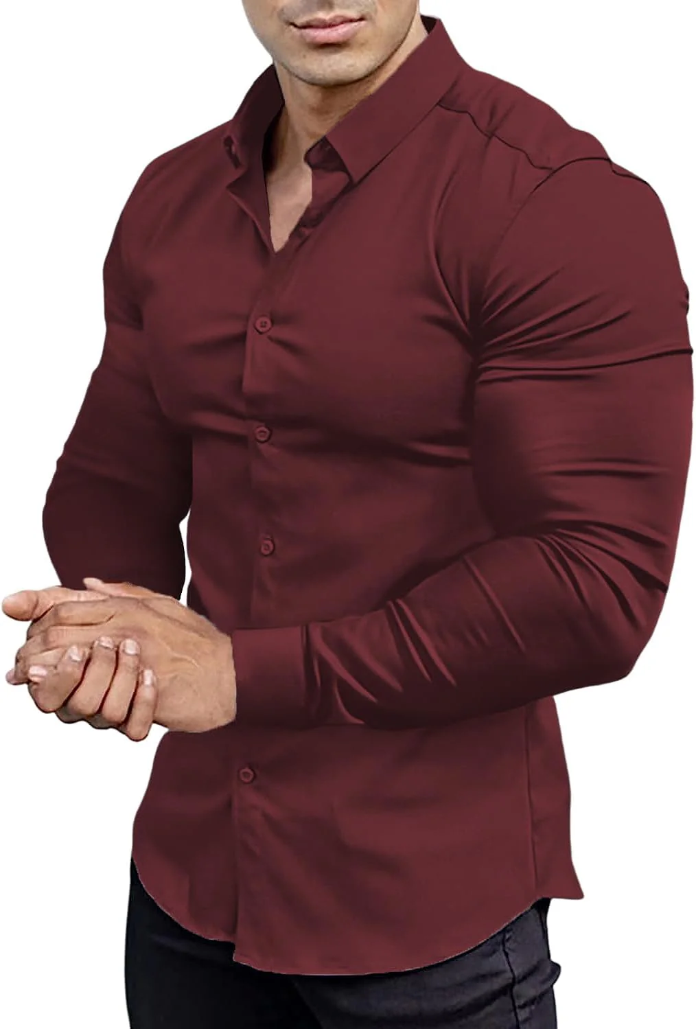 Gideon - Slim-Fit Herrenhemd für Frühling 2025 - Image 11