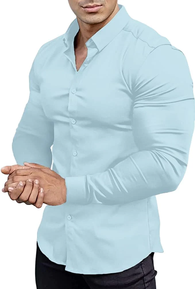 Gideon - Slim-Fit Herrenhemd für Frühling 2025 - Image 12