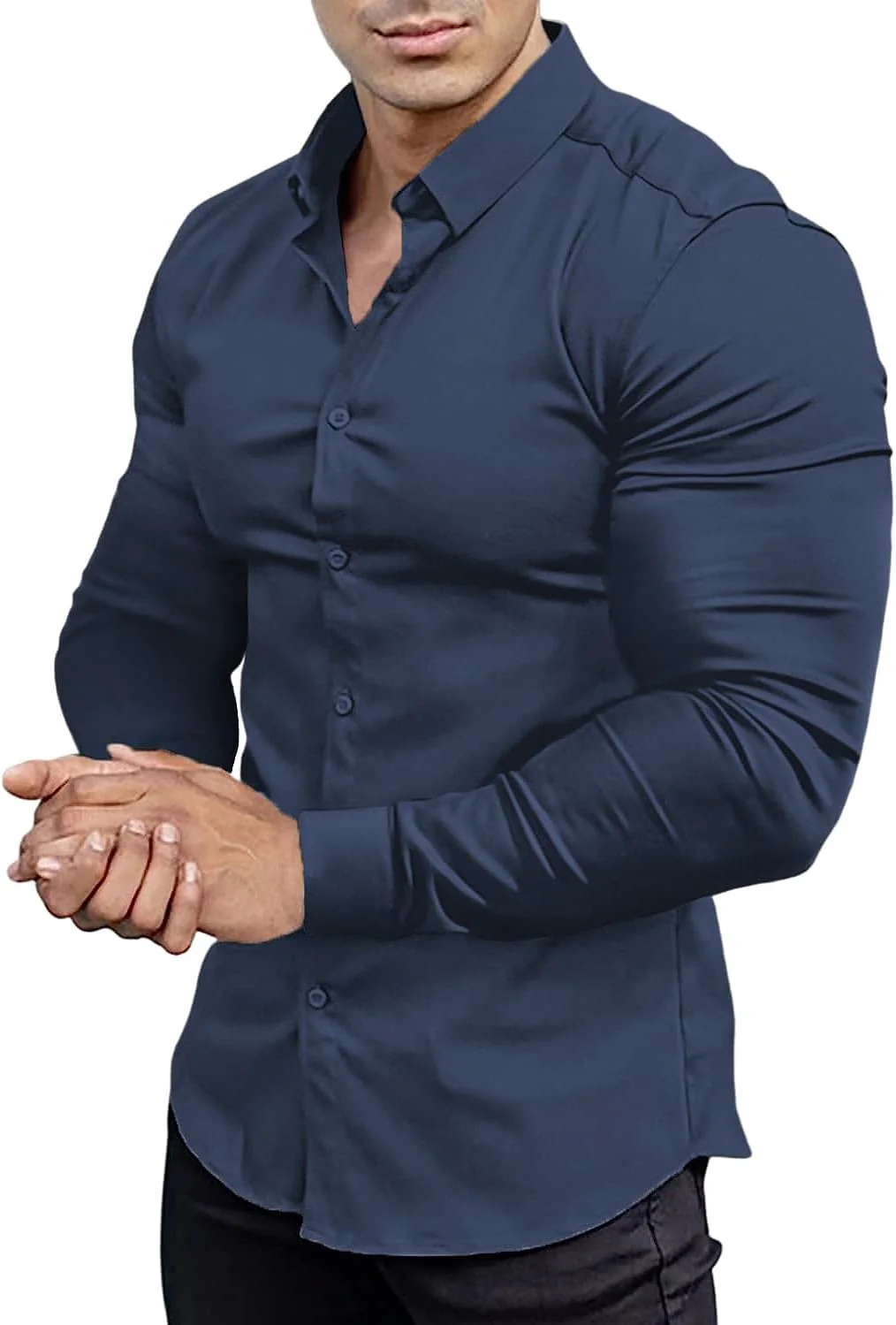 Gideon - Slim-Fit Herrenhemd für Frühling 2025 - Image 13