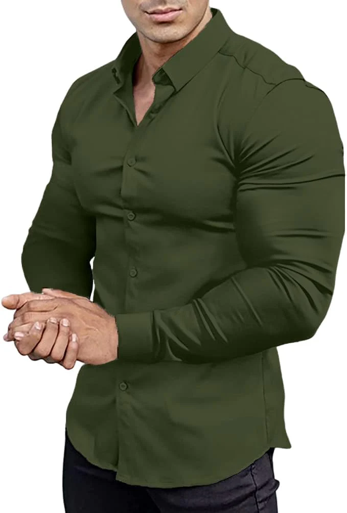 Gideon - Slim-Fit Herrenhemd für Frühling 2025 - Image 14