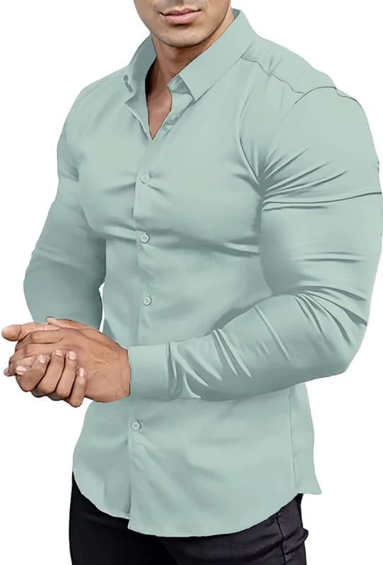 Gideon - Slim-Fit Herrenhemd für Frühling 2025 - Image 17