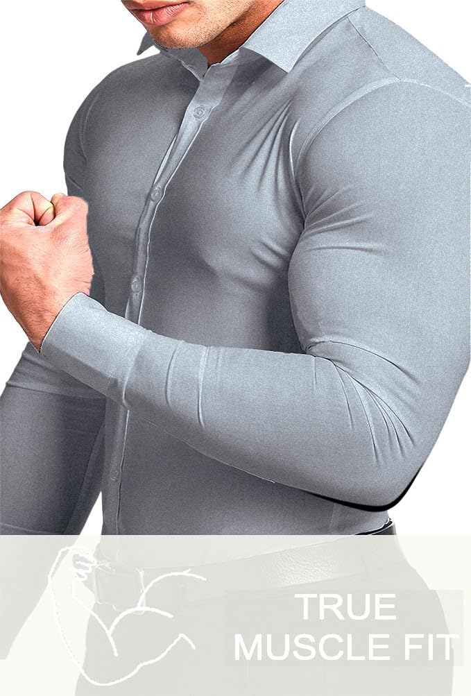 Gideon - Slim-Fit Herrenhemd für Frühling 2025 - Image 2