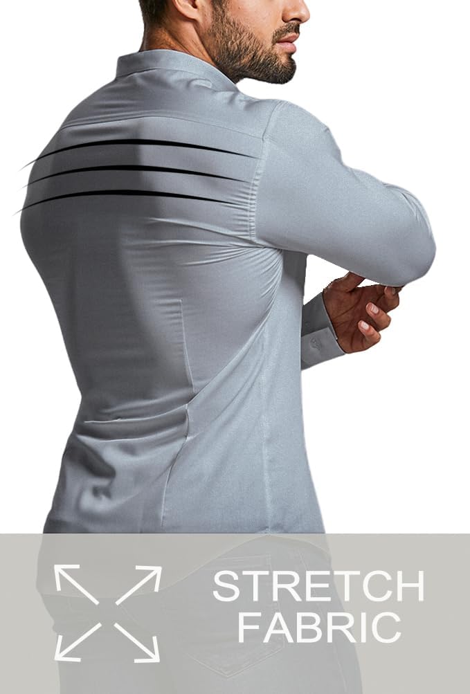 Gideon - Slim-Fit Herrenhemd für Frühling 2025 - Image 3