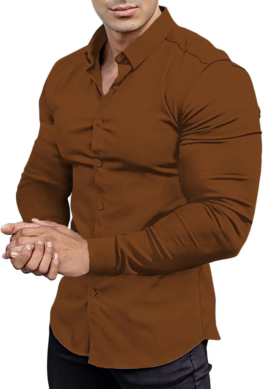 Gideon - Slim-Fit Herrenhemd für Frühling 2025 - Image 9