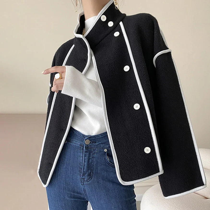 GIGI PASPELIERTE WOLLJACKE - Image 5