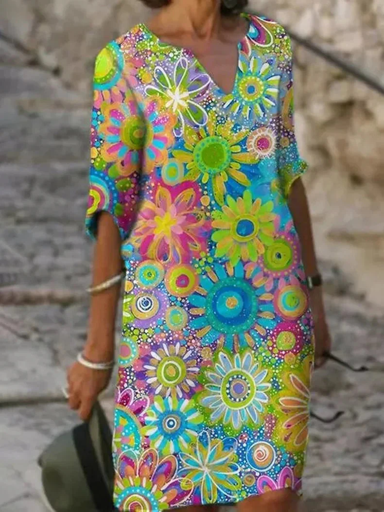 Giovanna- Sommertop mit Blumenmuster - Image 3