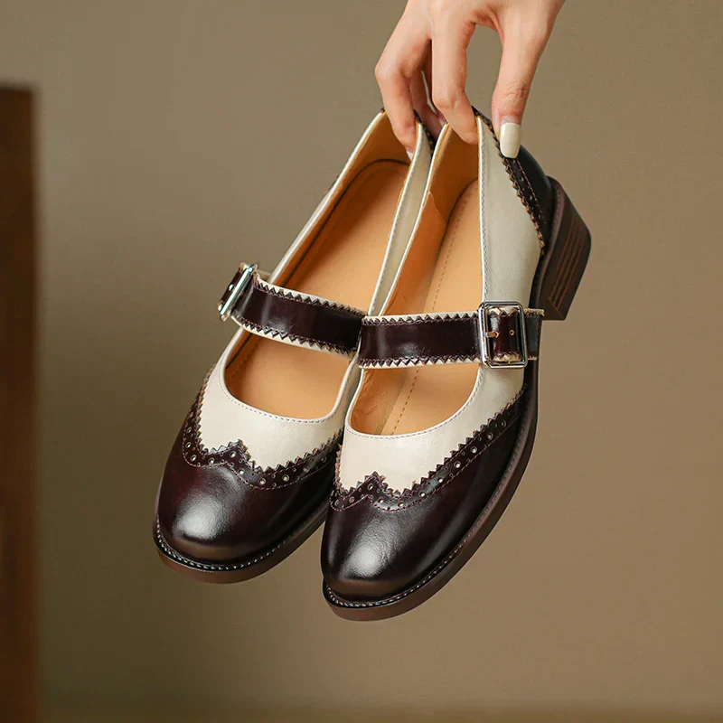 Giulia® | Miana Leder Mary Janes - Image 3