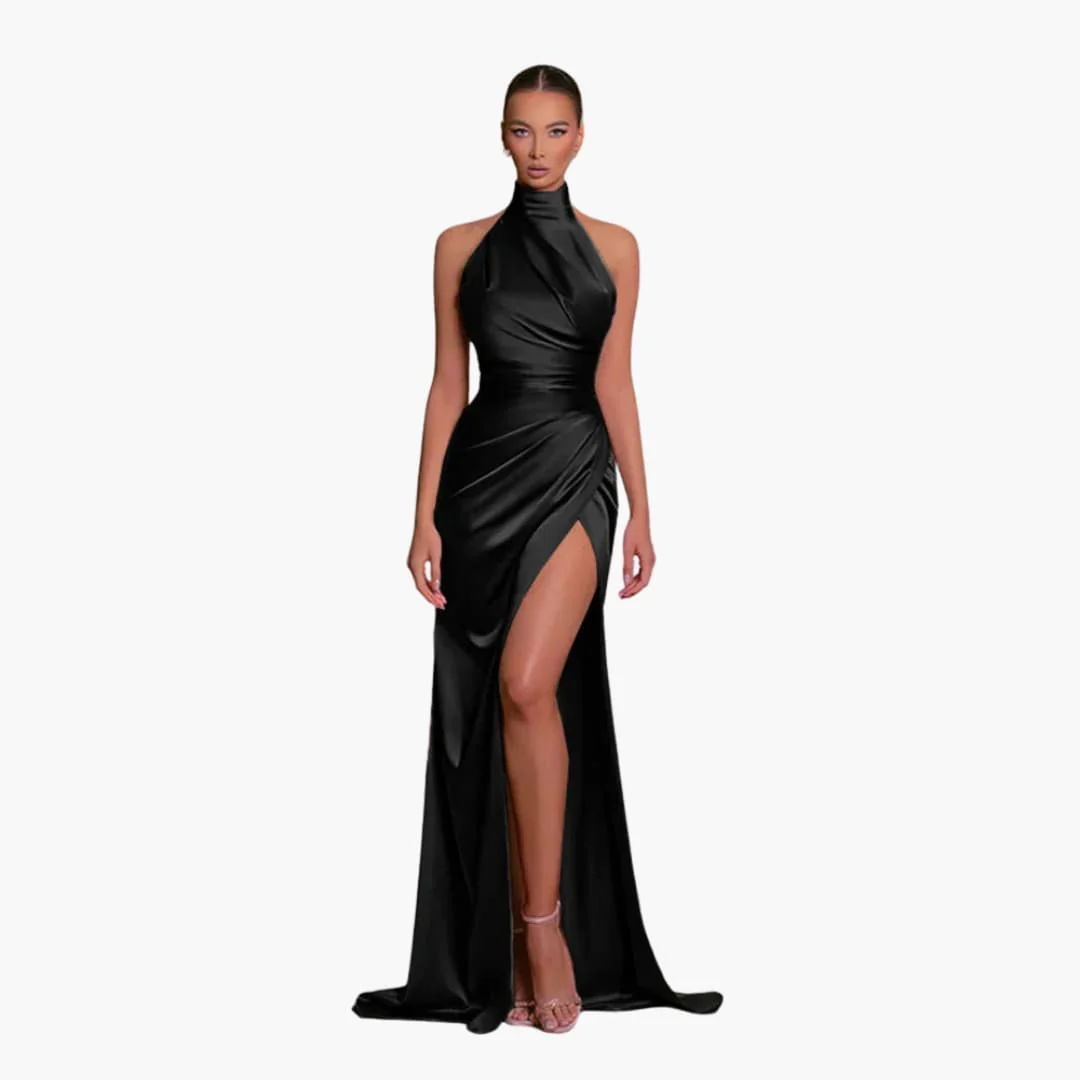 Glamouröses Satin Abendkleid - perfekt für Damen Gala Events - Image 3