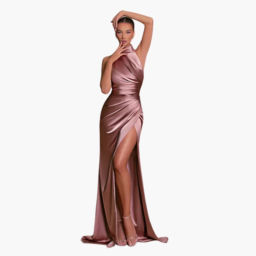 Glamouröses Satin Abendkleid - perfekt für Damen Gala Events - Image 4
