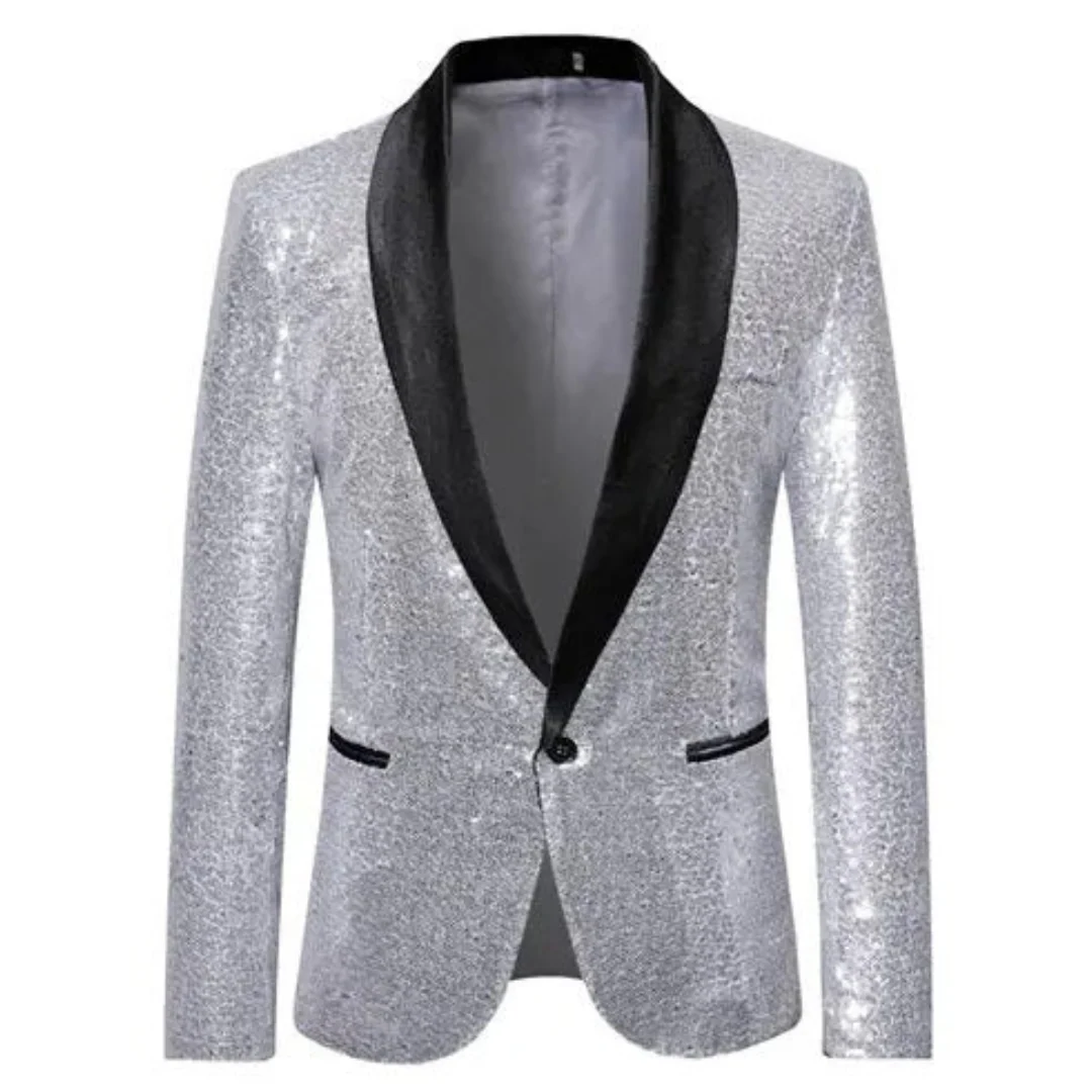 Glänzender Blazer für Herren - Image 3