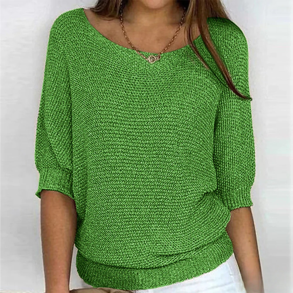 Glänzendes Strickoberteil für Damen - Image 6