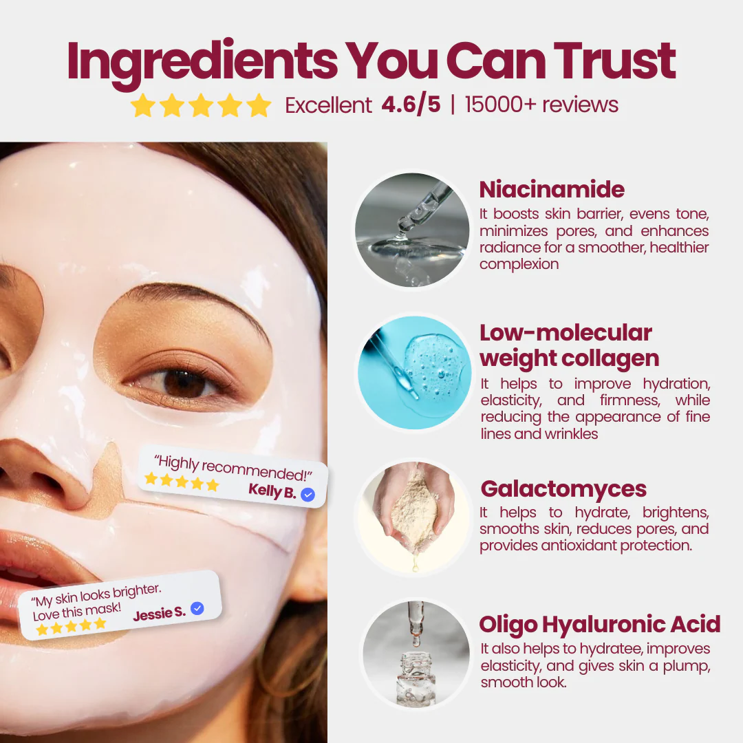 GlanzMaske™ Jugendliche Haut Maske - Image 8