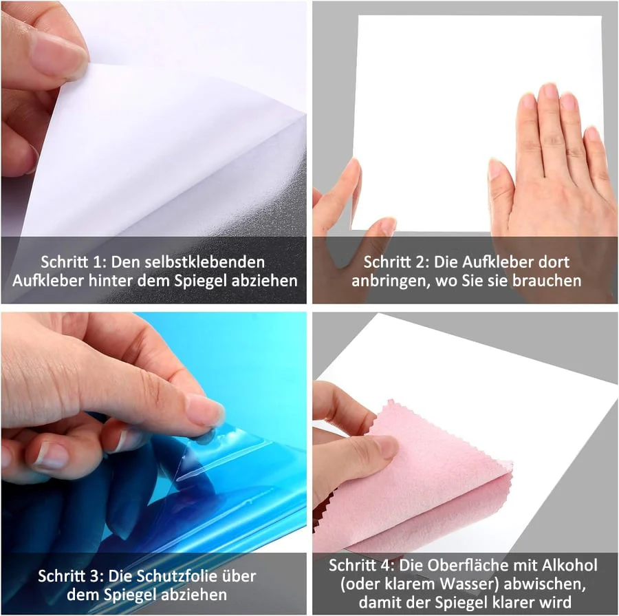 GlanzSicher™ Unzerbrechliche Spiegel-Lösung - Image 15