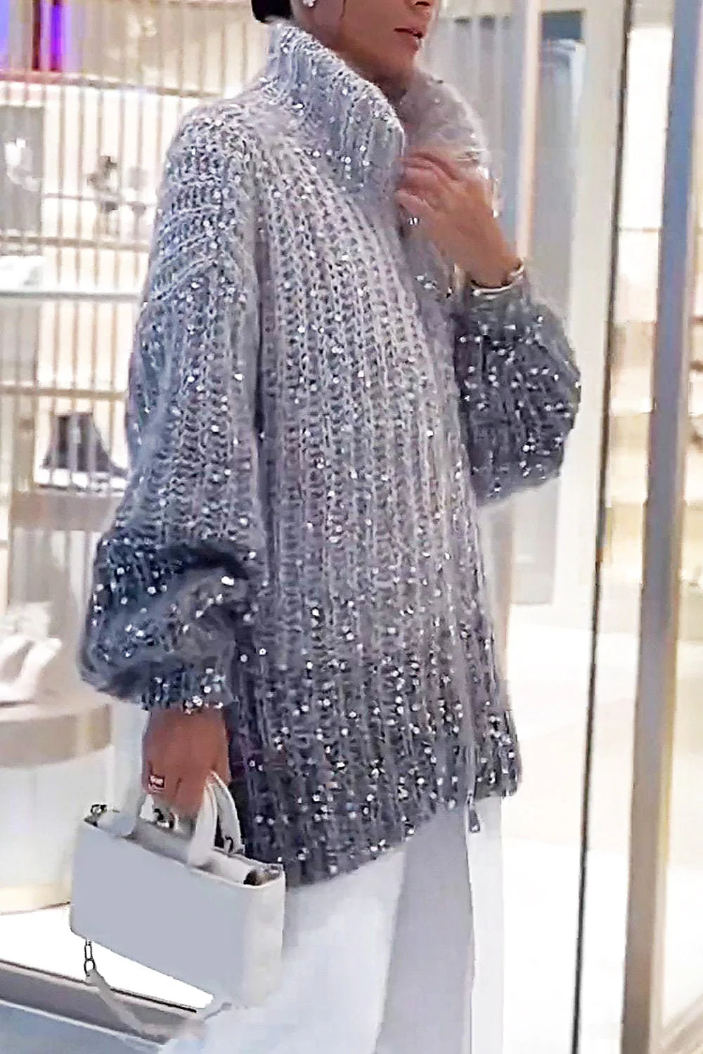 GLITZER PULLOVER - Image 2