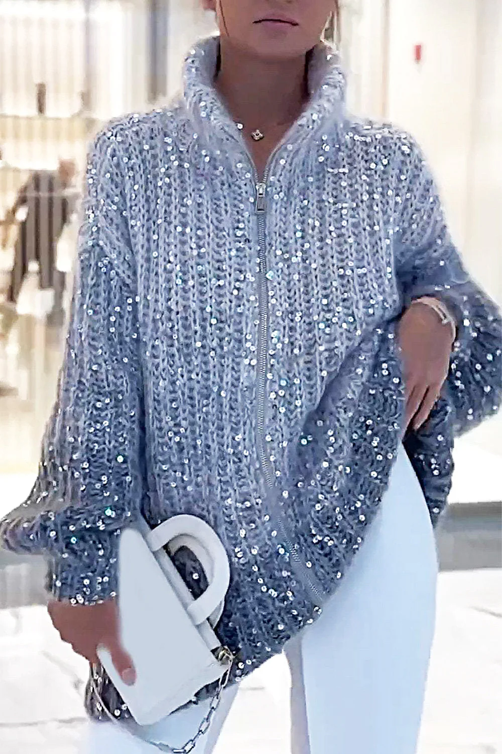 GLITZER PULLOVER - Image 6