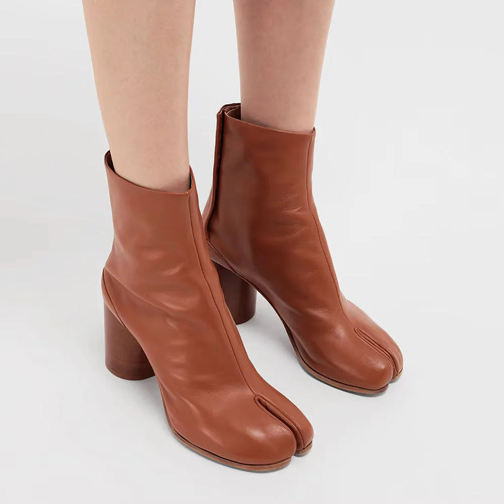Gloria | Lässige Stiefeletten mit geteilter Zehenpartie - Image 5