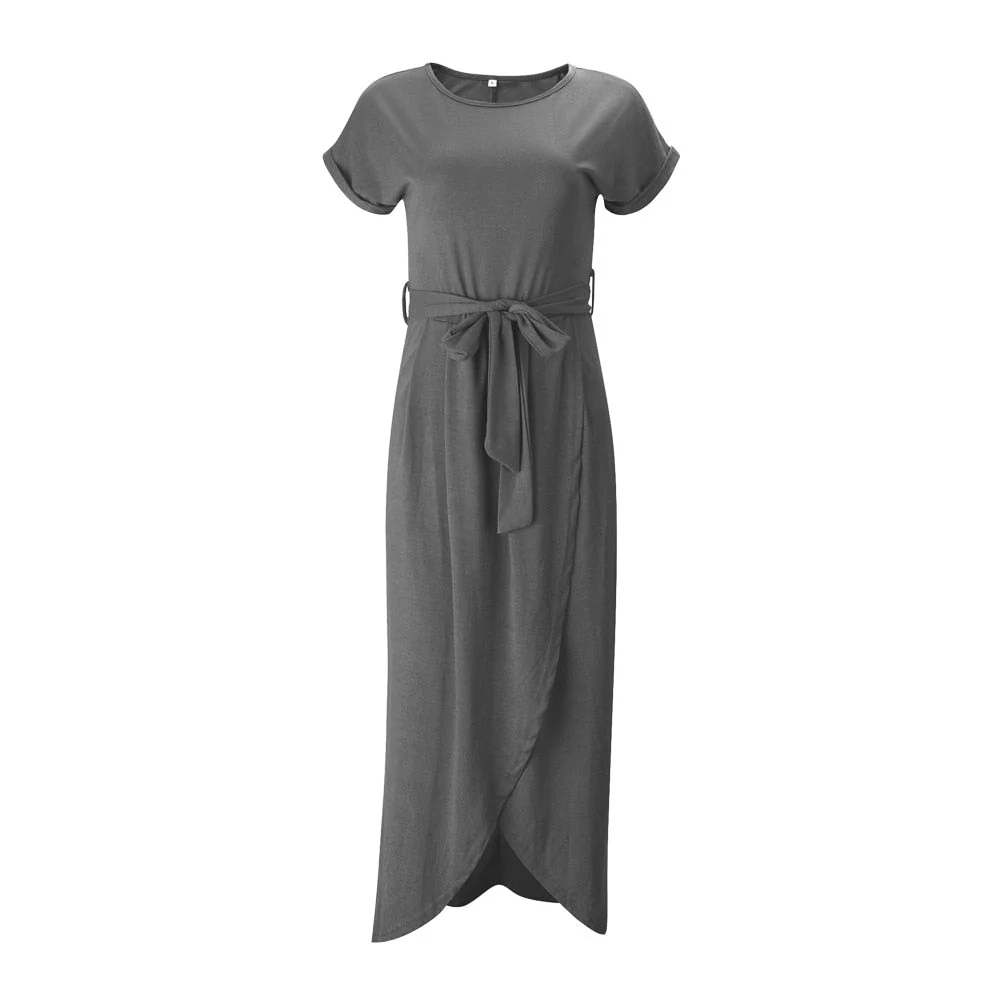 Gloria- Maxi Kleid mit Schlitz - Image 6