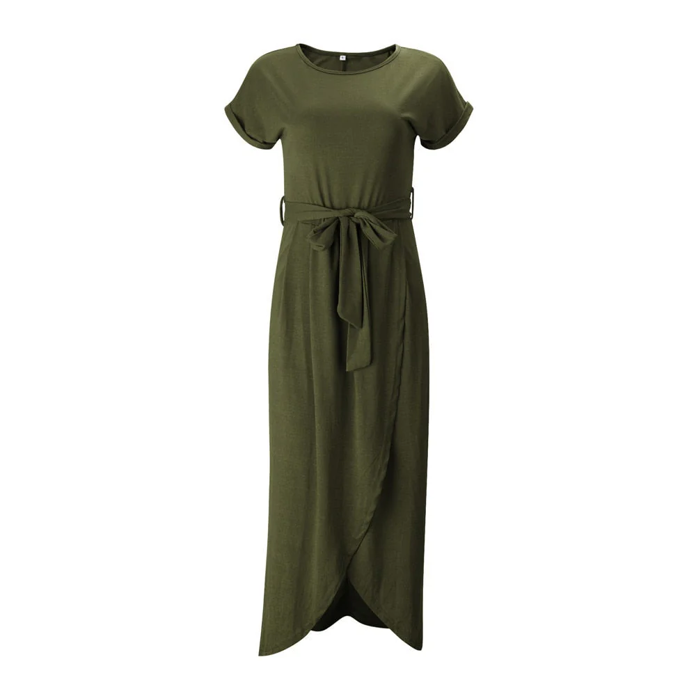 Gloria- Maxi Kleid mit Schlitz - Image 7