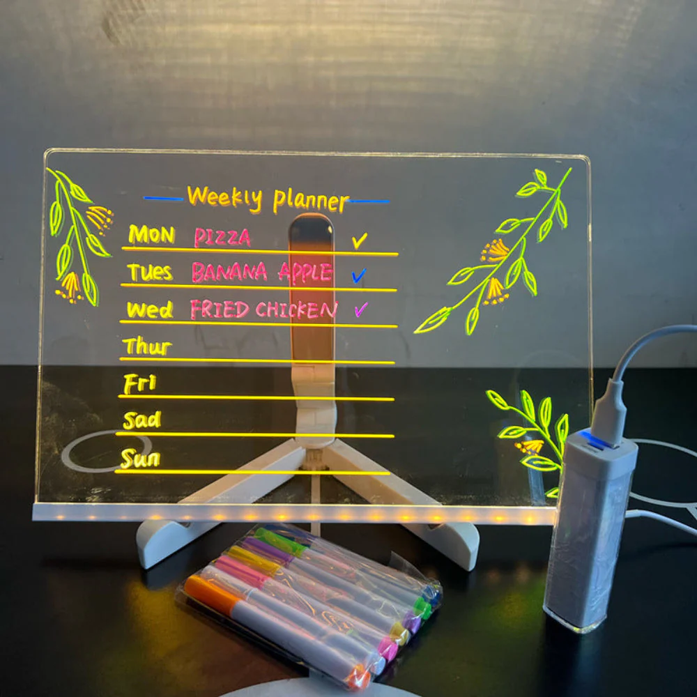 GlowCraft | LED-Zeichentafel für Kinder – kreativer Spaß in den Ferien und lehrreiche Unterhaltung - Image 4