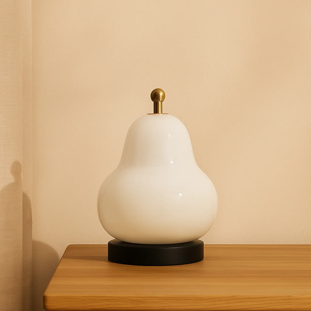 GlowPear – Pæreförmige Touch-Dimmerlampe mit warmem Licht - Image 3