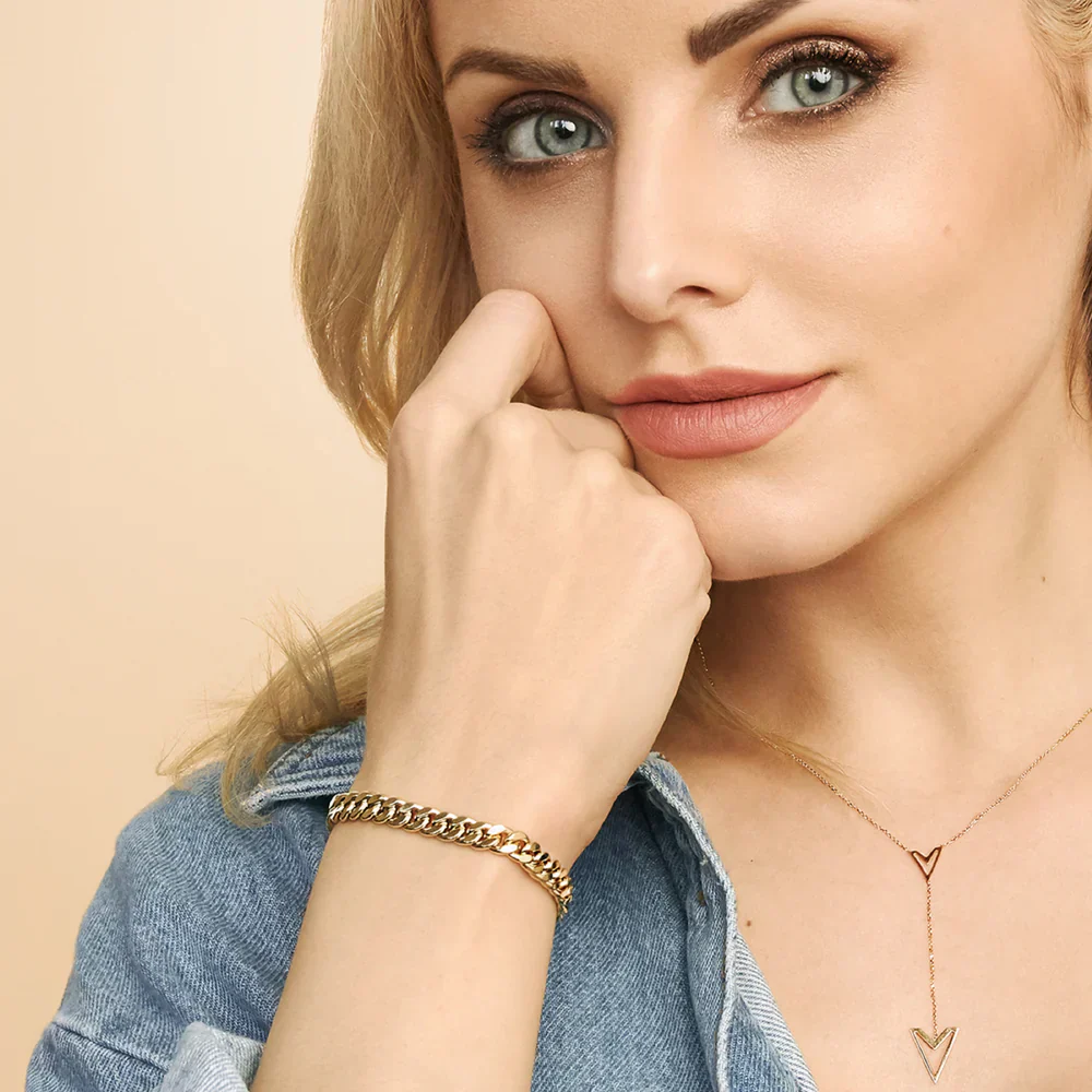 Gold Cuban Estate Bracelet - Image 3