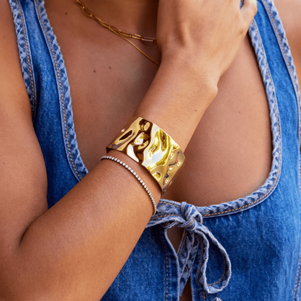 Gold Cuff-Armband - Image 2