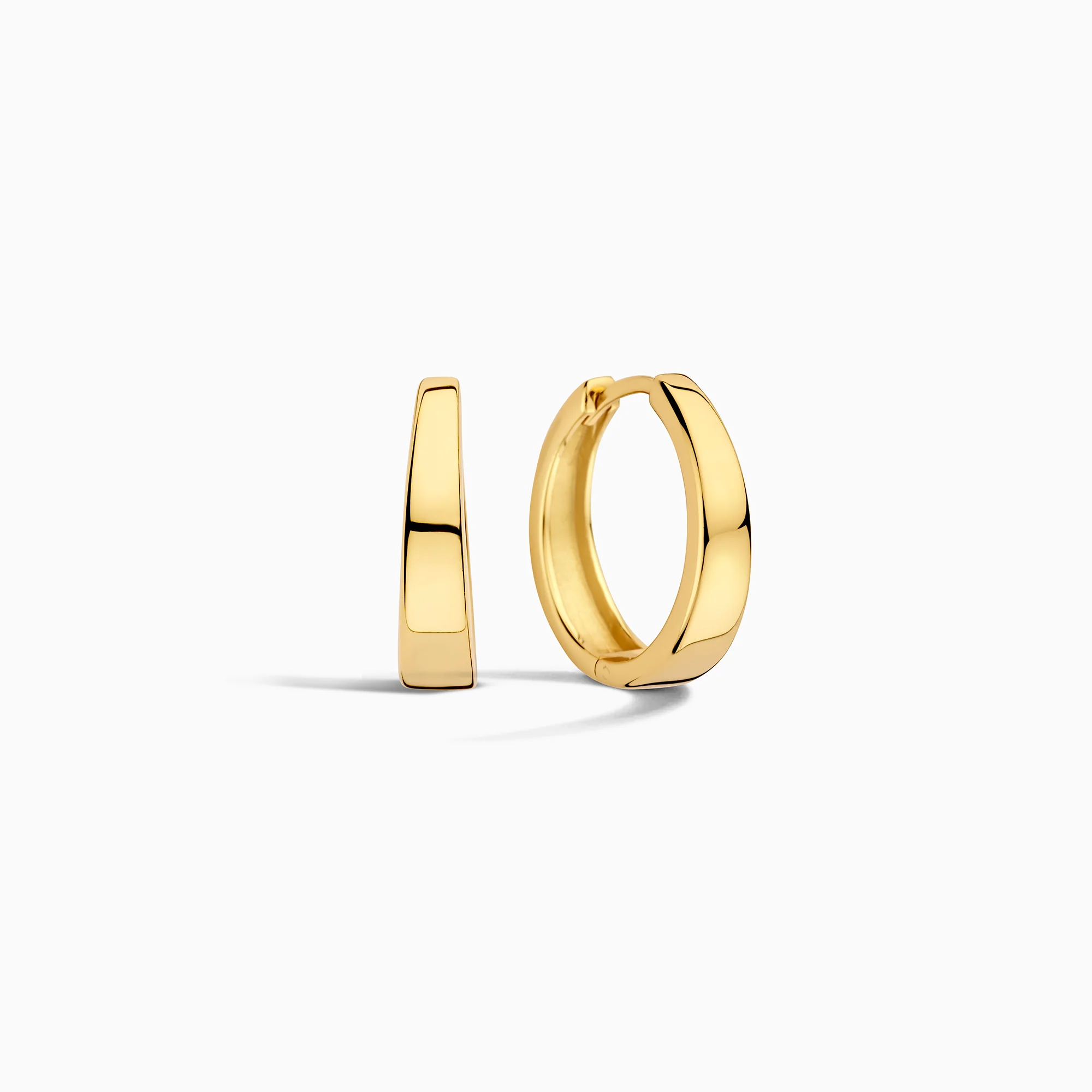 Gold Gia Hoop Earrings - Image 3