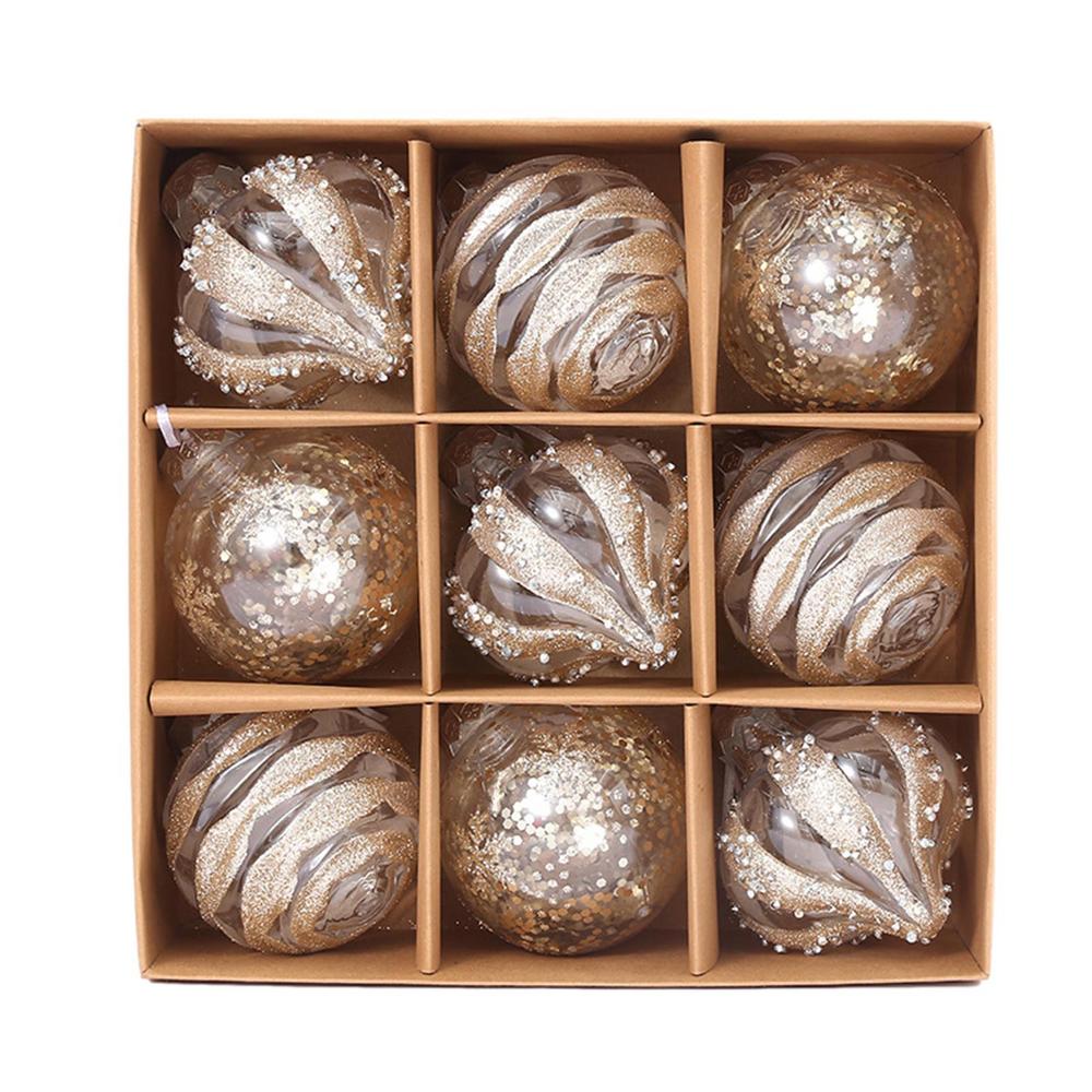 GoldElegance | Luxuriöses goldenes Christbaumkugel-Set - Image 2