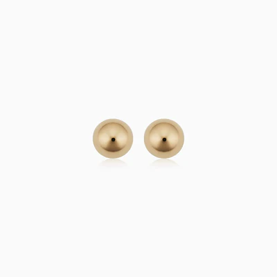 Goldene Ball-Ohrringe - Image 2