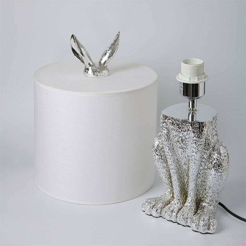 Goldene Kaninchen Tischlampe – Originelle Designer-Leuchte mit Schirm - Image 9