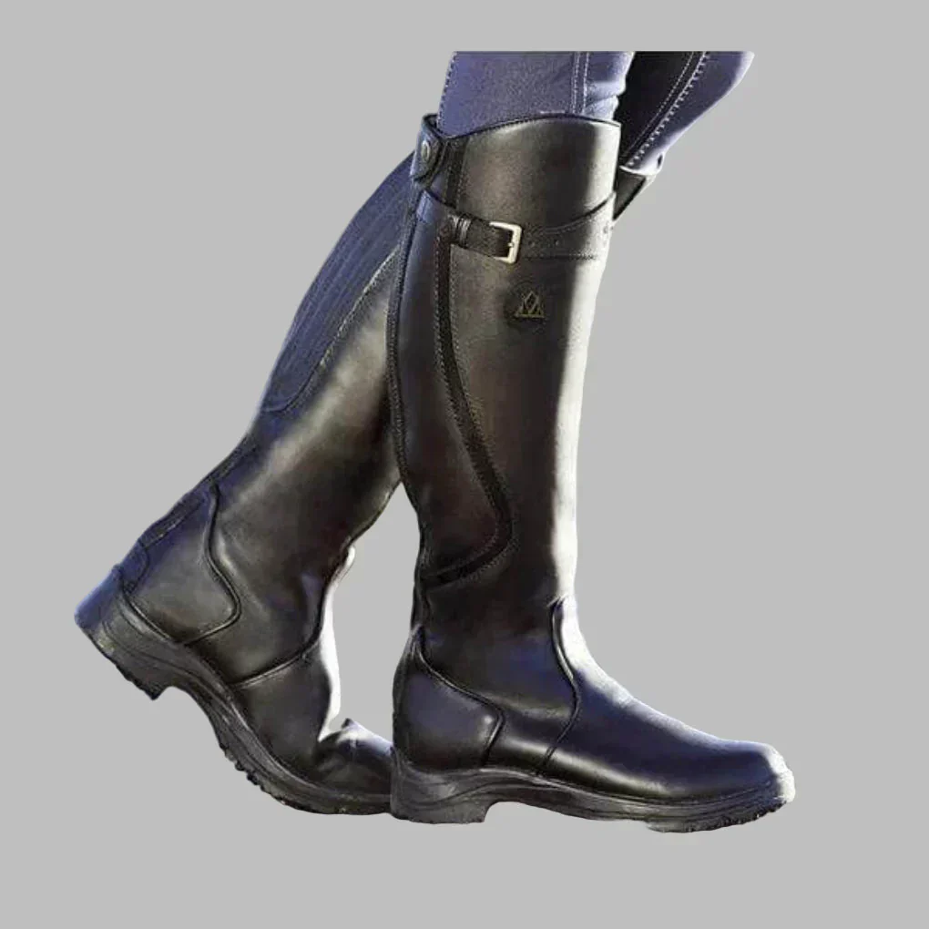 Grace – Klassische Kniehohe Damen Lederstiefel - Image 2