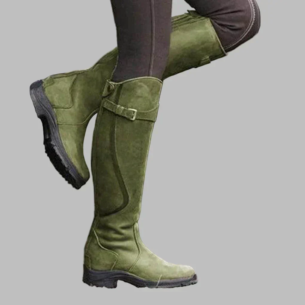 Grace – Klassische Kniehohe Damen Lederstiefel - Image 4