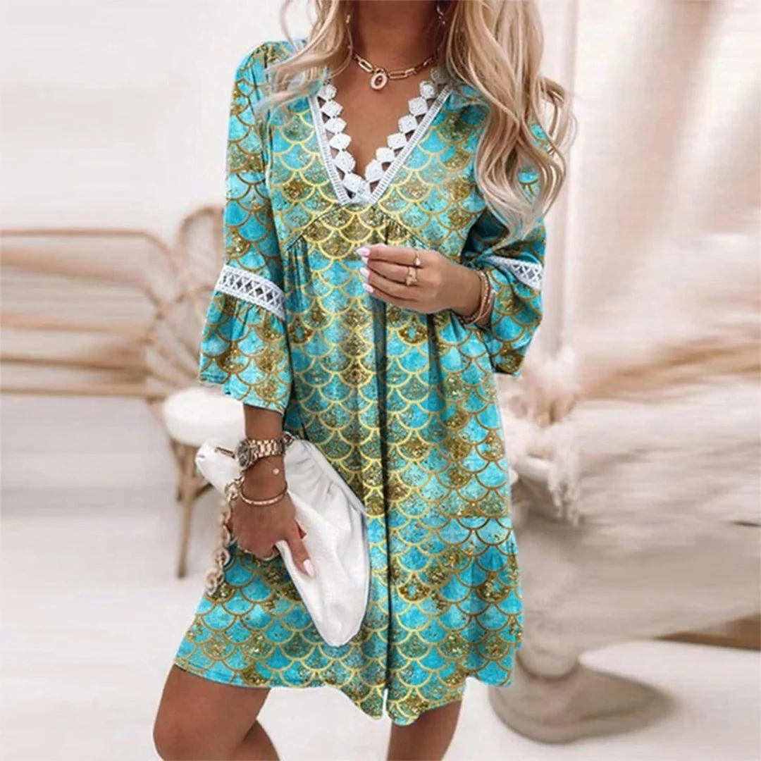 Gracia- Bedrucktes Kleid - Image 3