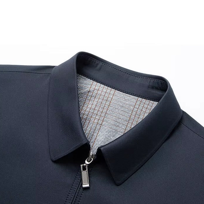 Grant - Strukturierte Jacke mit Reißverschluss - Image 6