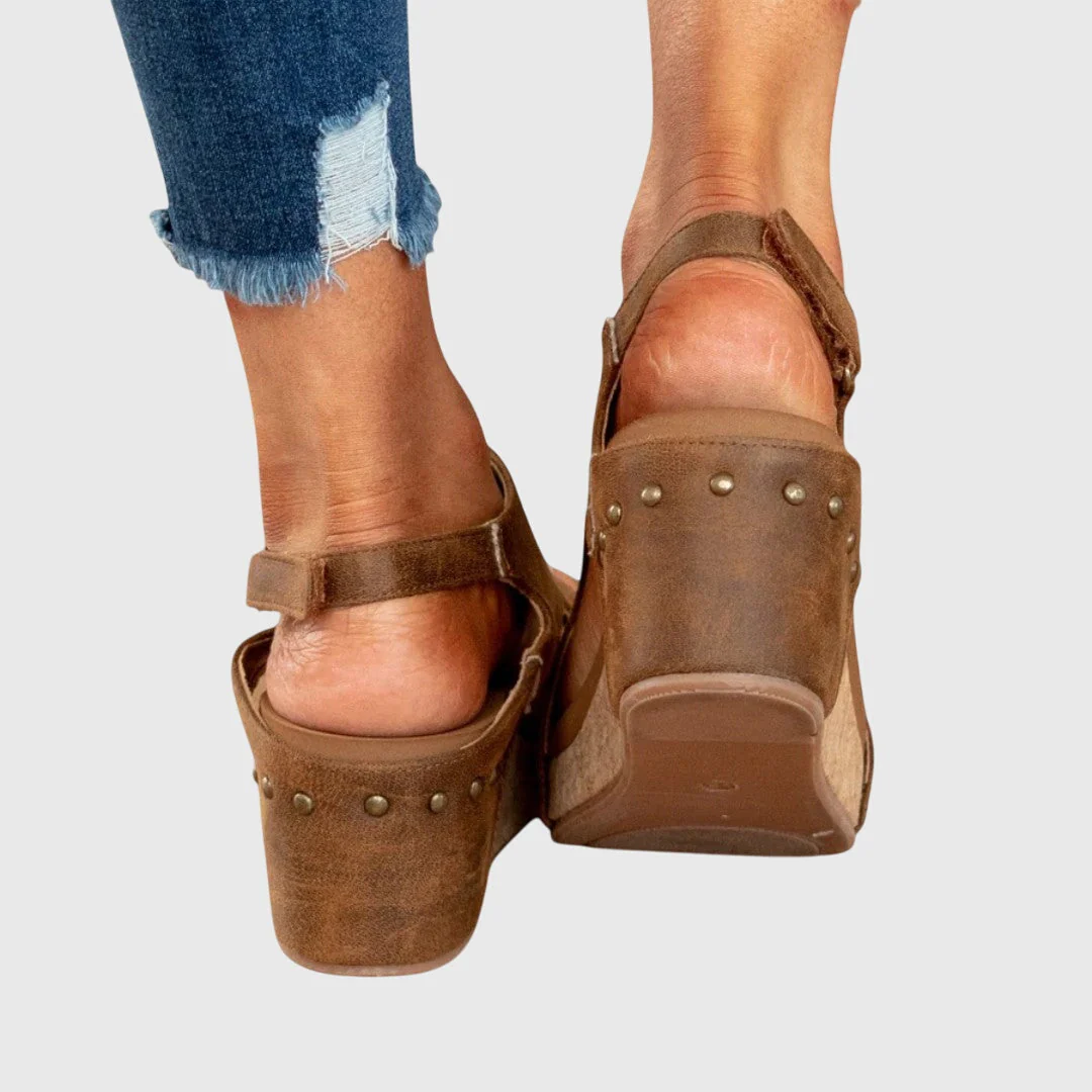 Greta | Damen Orthopädische Plattform Sandalen - Image 10