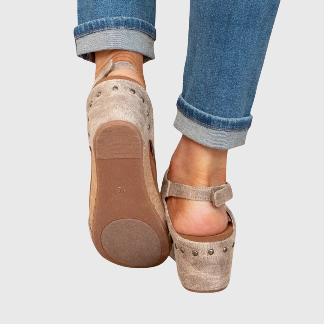 Greta | Damen Orthopädische Plattform Sandalen - Image 2