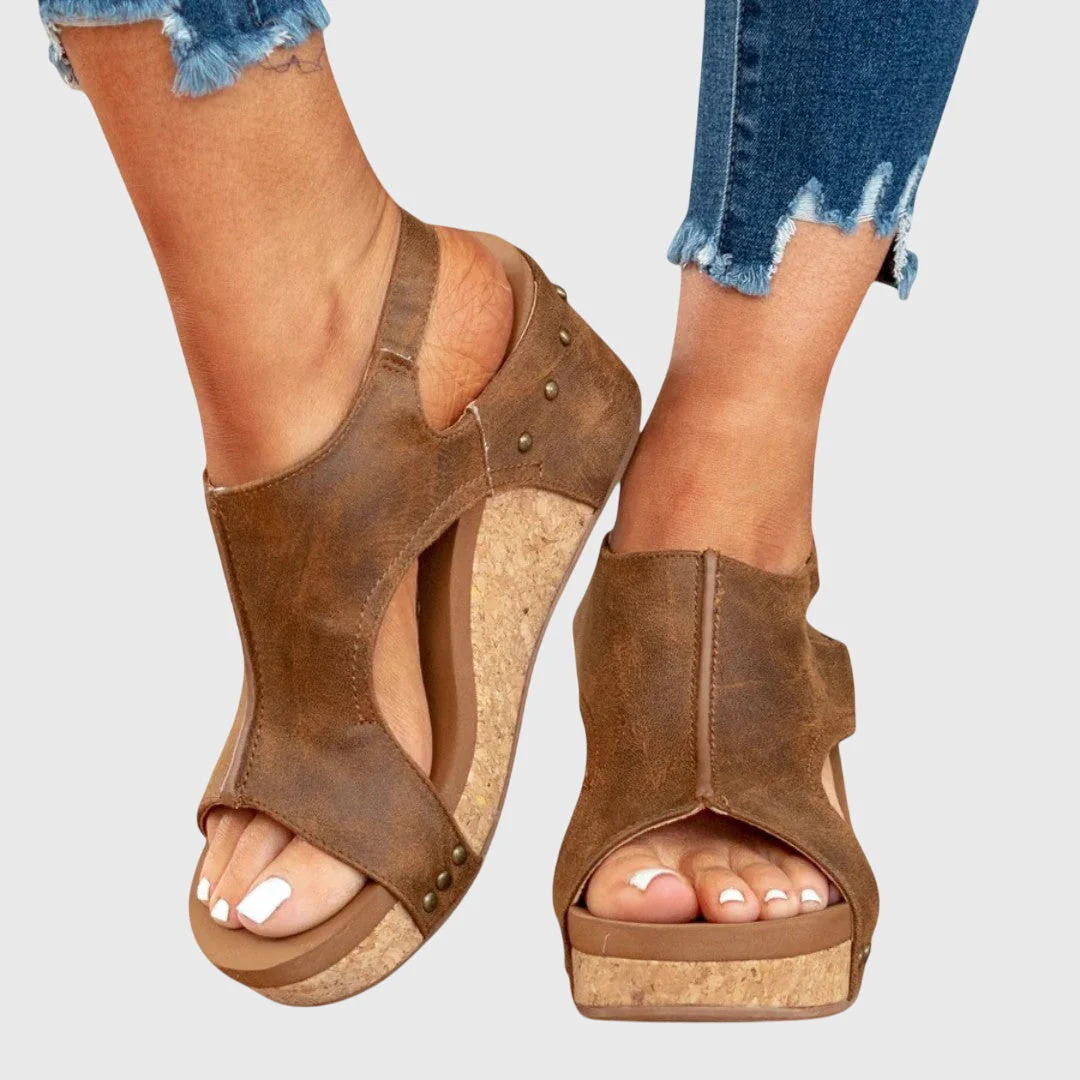 Greta | Damen Orthopädische Plattform Sandalen - Image 7