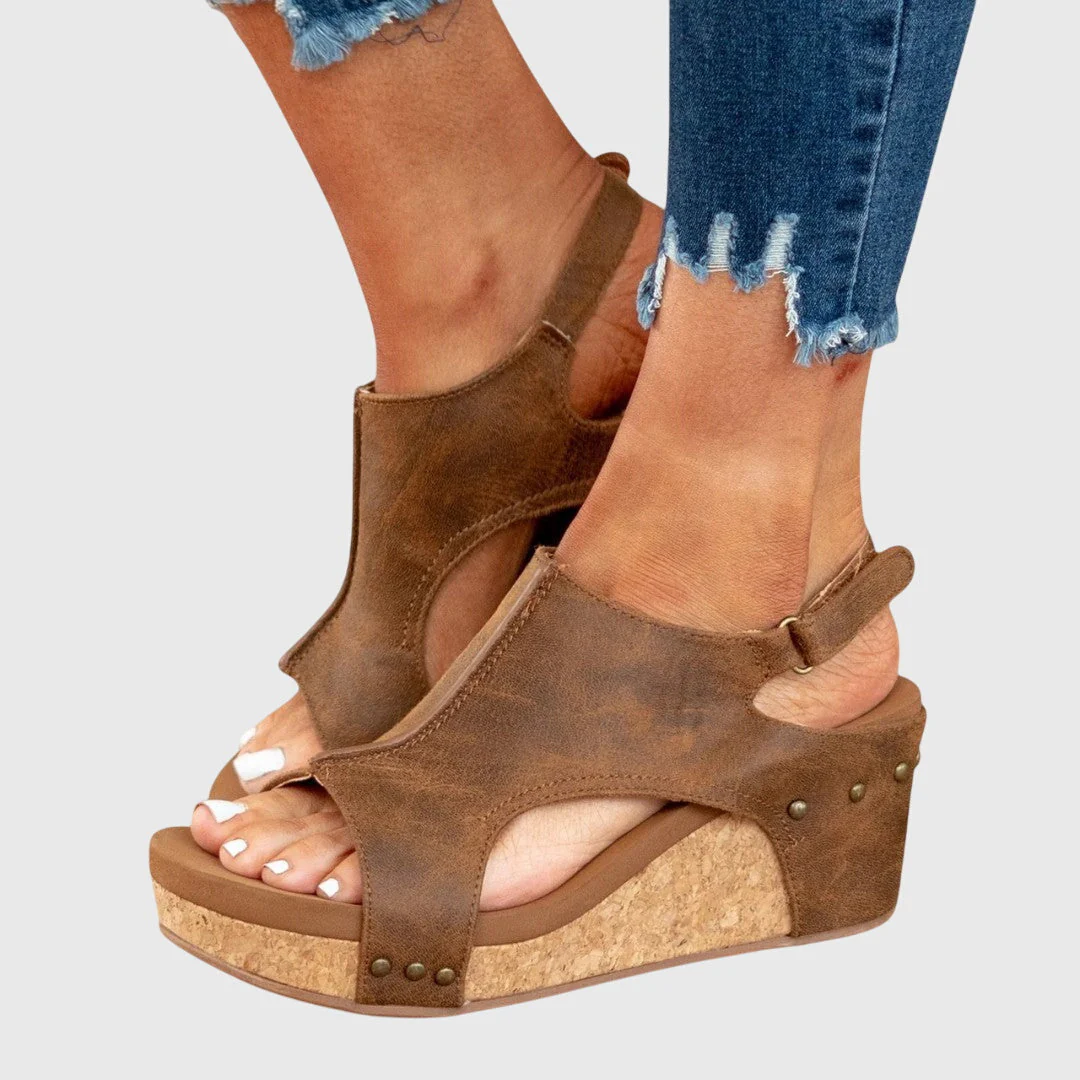 Greta | Damen Orthopädische Plattform Sandalen - Image 8