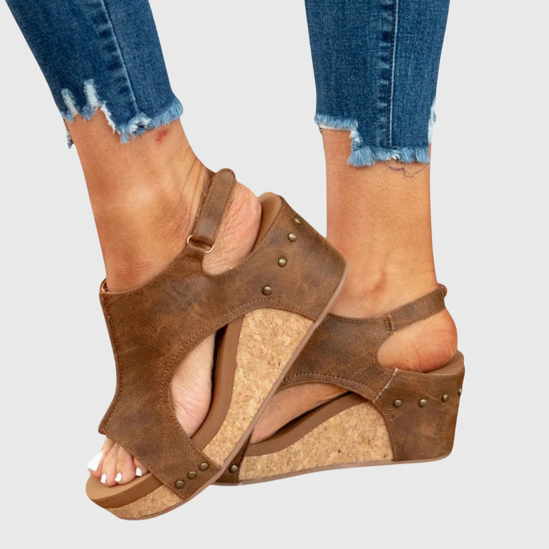 Greta | Damen Orthopädische Plattform Sandalen - Image 9