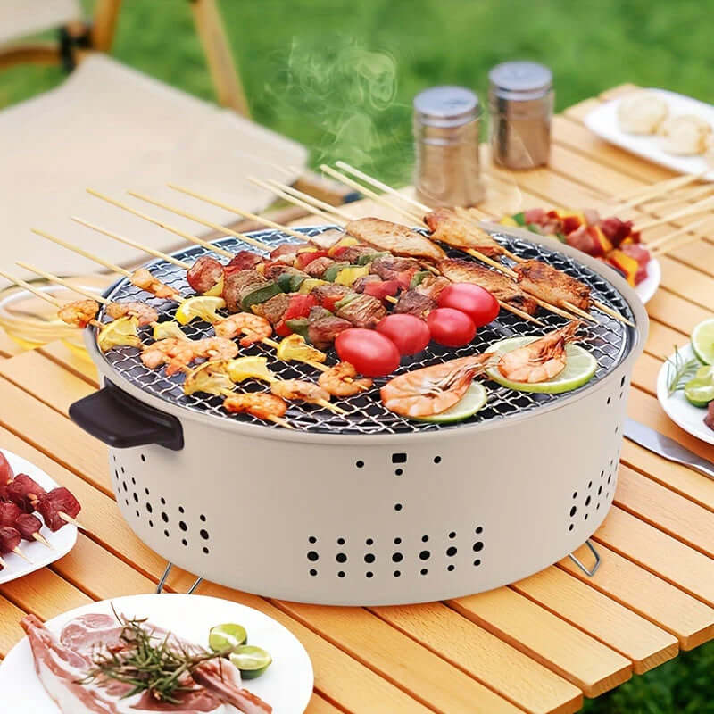 GrillMate Kompakte Rauchfreie Elektrische Grill – Für Innen- und Außenküche - Image 4