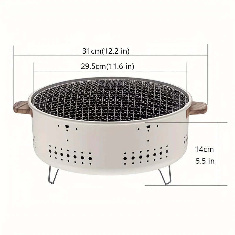 GrillMate Kompakte Rauchfreie Elektrische Grill – Für Innen- und Außenküche - Image 5