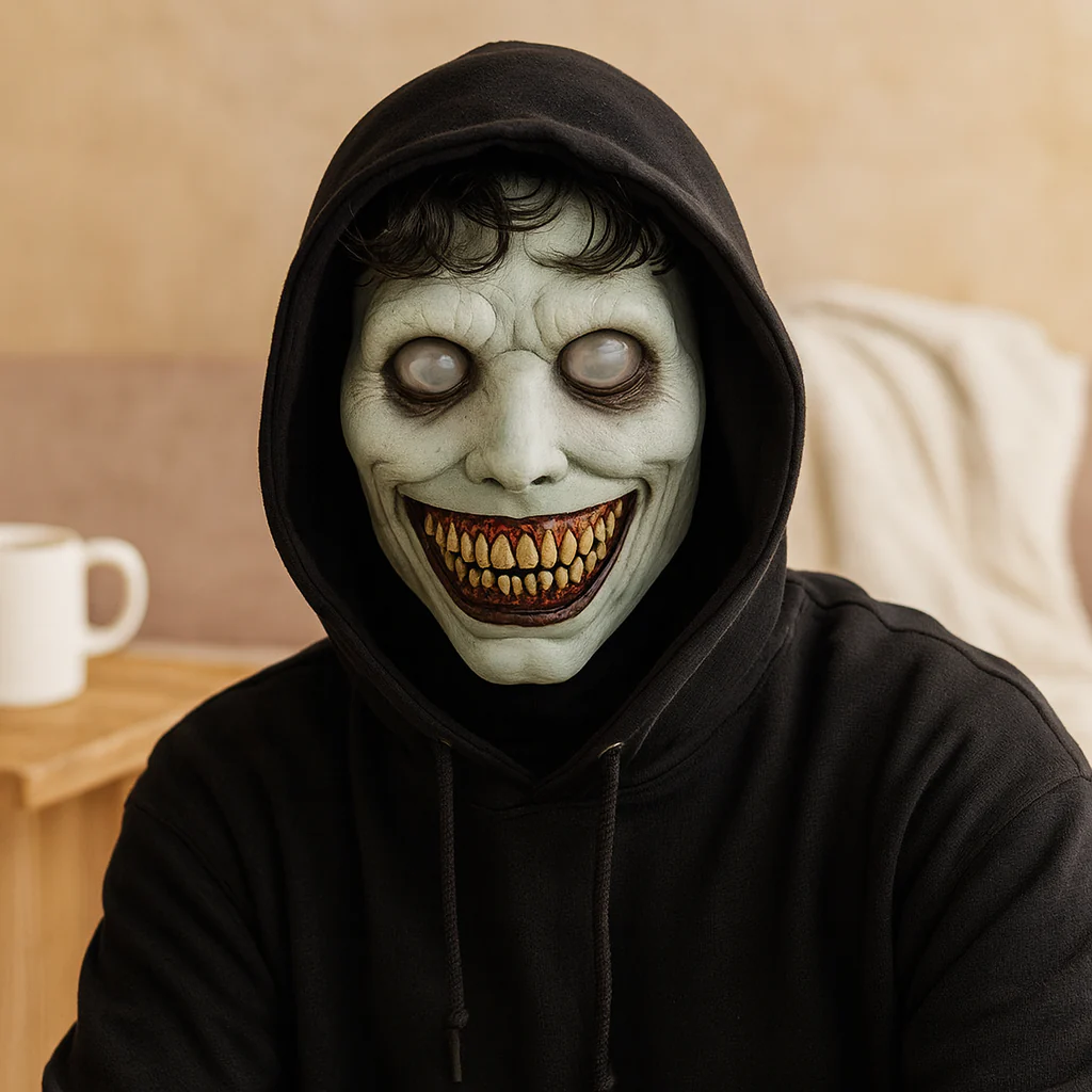 Gruselige Dämonenmaske – Halloween Cosplay Requisiten - Image 2