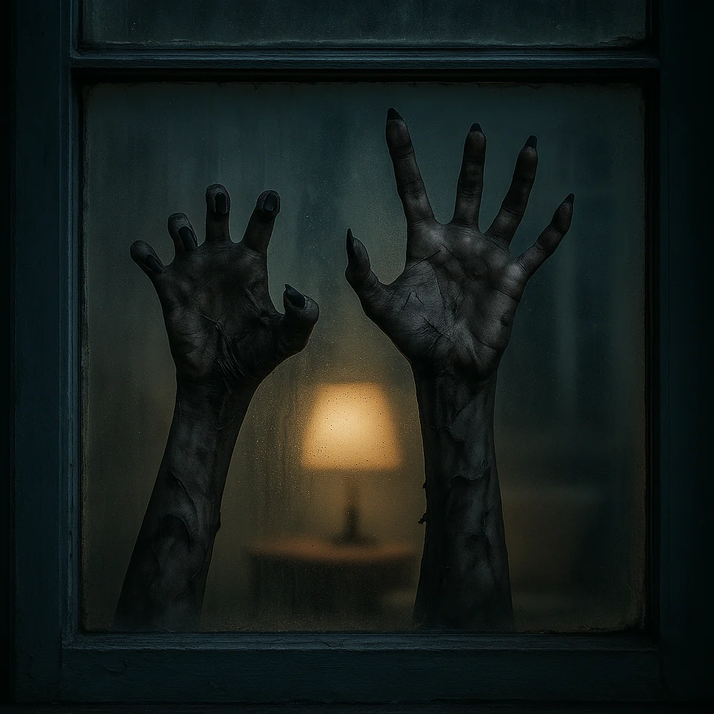 Gruselige Zombiehand-Wandaufkleber für Halloween – Fensterdekoration aus mattem PVC - Image 2