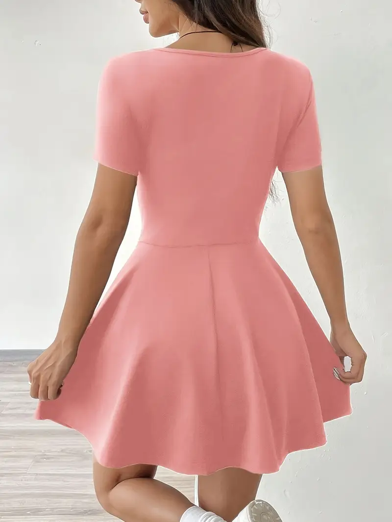 Gudrun – Schickes Skaterkleid mit integrierten Shorts und Tasche - Image 14
